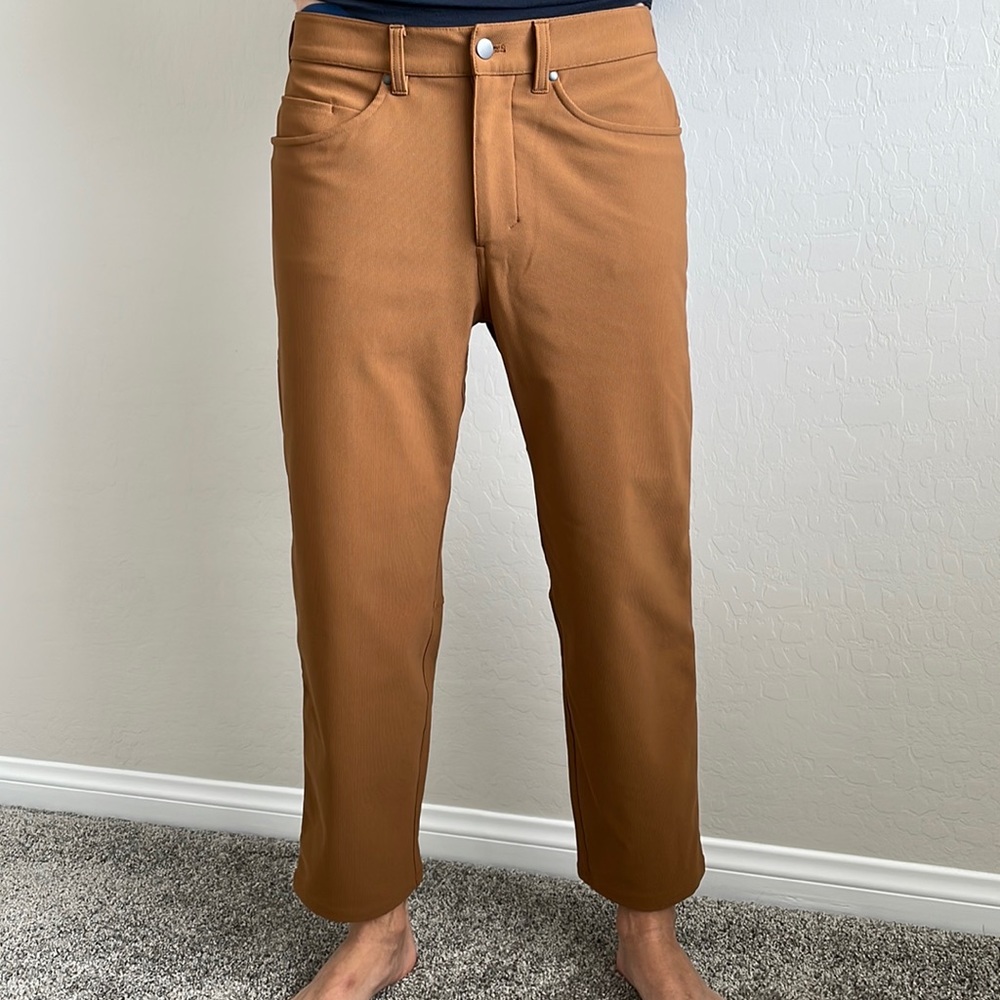 NWOT Lululemon ABC Copper Brown Relaxed Fit Pants